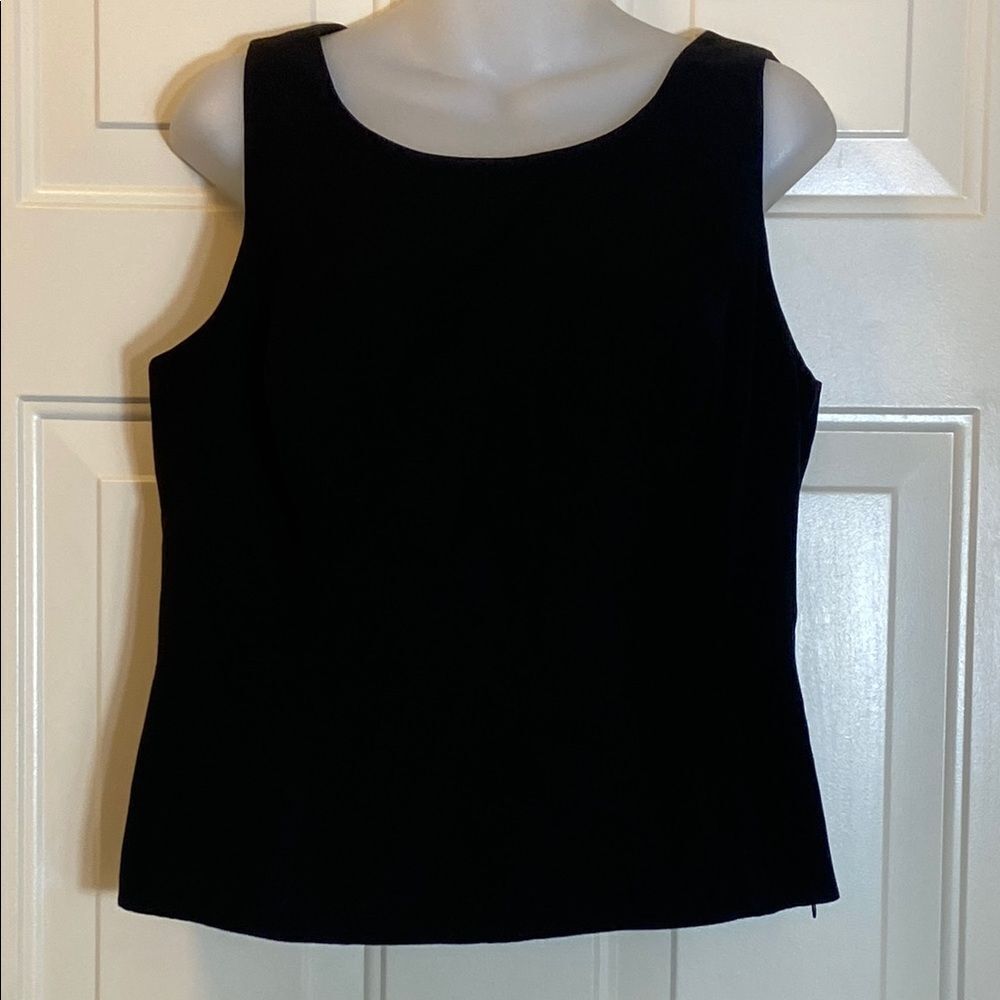 Calvin Klein Elegant Black Sleeveless Top Women’s Size 12